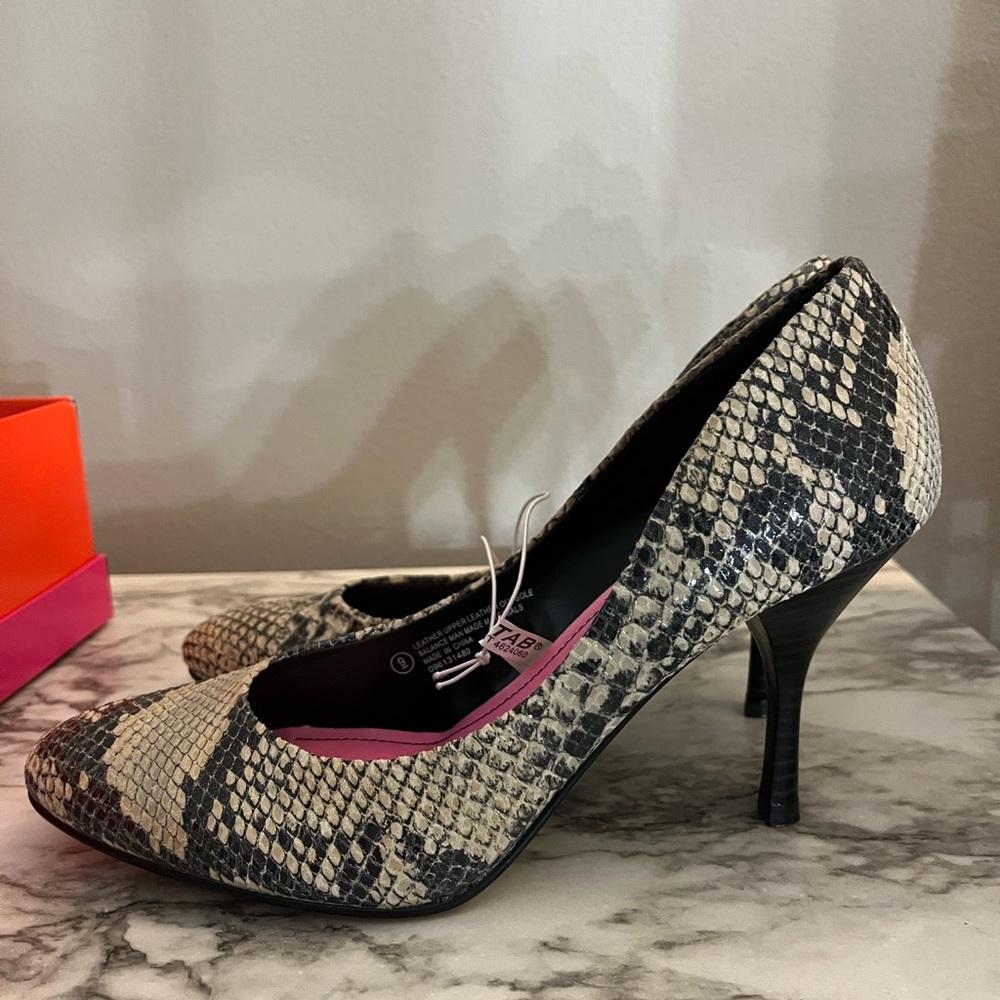 Snake Skin Heels